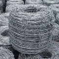 Zink coated barbed wire